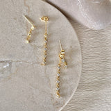 Dainty drop earring