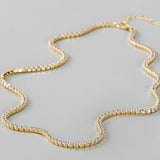 Harmony mini tennis necklace