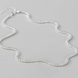 Harmony mini tennis necklace