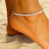 Seafoam anklet