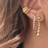 Tassel drop earring