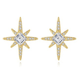 Star dainty studs