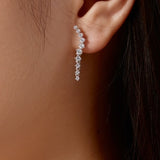 Tassel drop earring