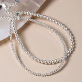 Seafoam pearl bracelet