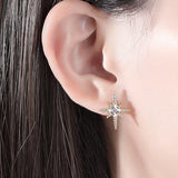 Star dainty studs