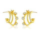 Sun-kissed hoops