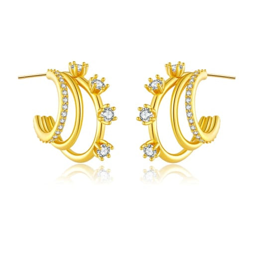 Sun-kissed hoops