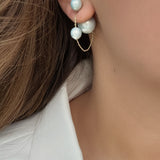 Chained sonata earrings