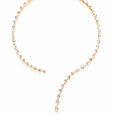 Cascade lariat necklace