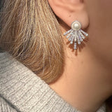 Starlight pearl earrings