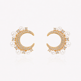 Moonkiss pearl earrings