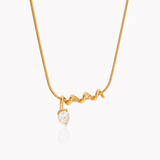 Wave necklace