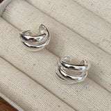 Bold wave earcuff