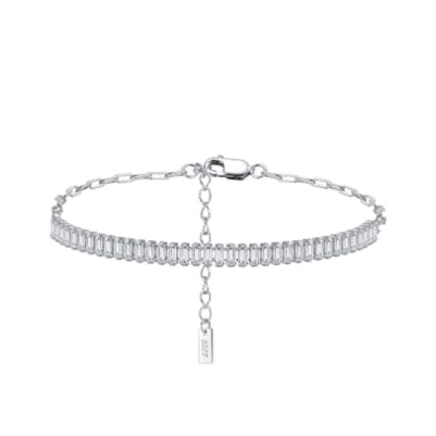Baguette tennis bracelet