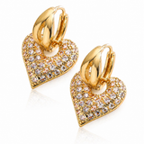 Bloom heart hoops