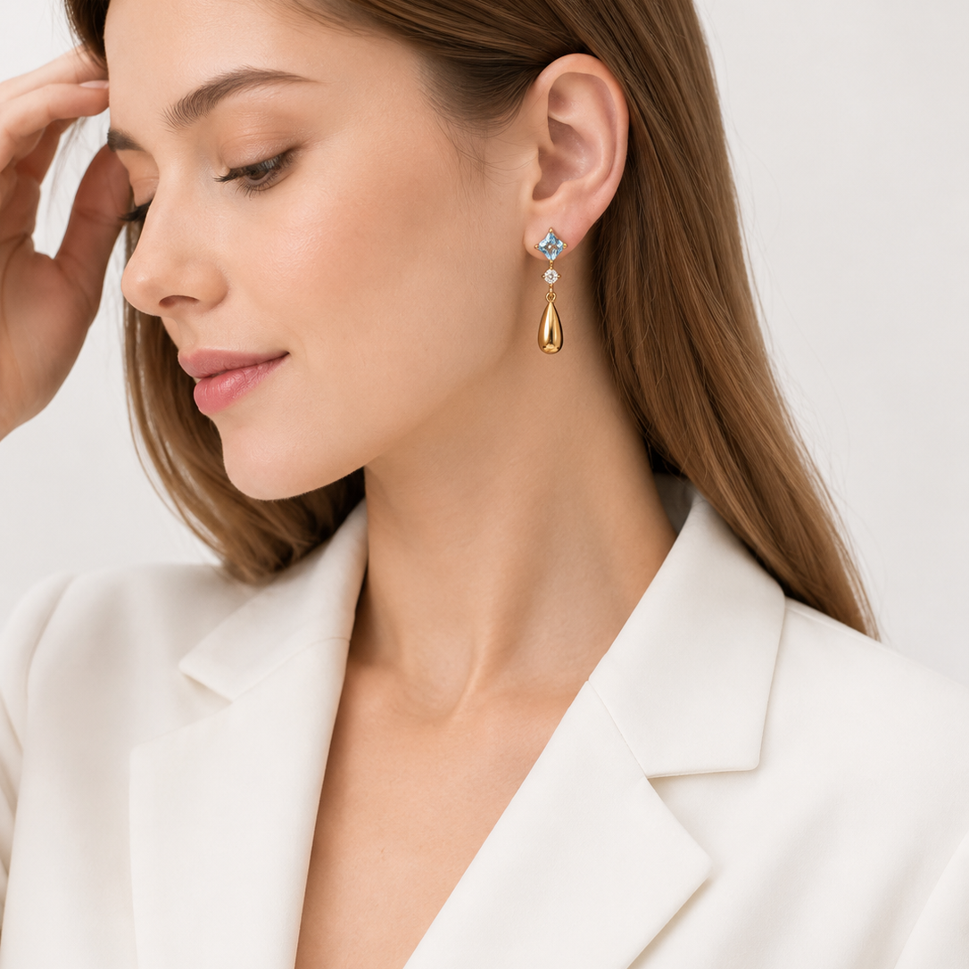 Lagoon earrings