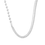 Multichain Serenade Silver Necklace