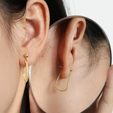 Whisper Gold Earrings