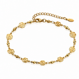 Rose anklet