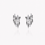 Vesper silver earrings