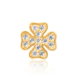 Four-leaf clover charm