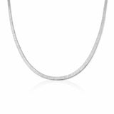 Serpentis silver necklace
