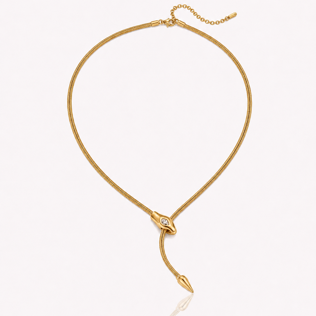 Serpentine necklace