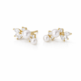 Pearl aria studs