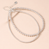Seafoam pearl bracelet