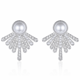 Starlight pearl earrings