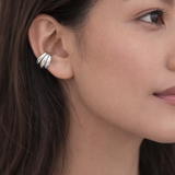 Bold wave earcuff