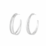 Large sun-kissed hoops