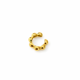 Gold orb cuff