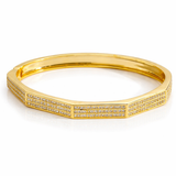 Reverie gold bangle