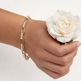 Verse chain bracelet