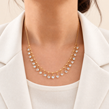 Dainty drop necklace
