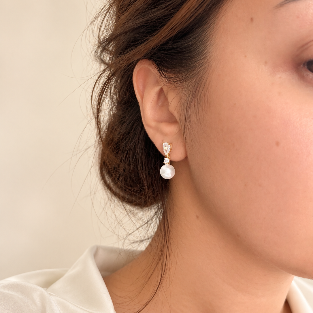 Serenade pearl earrings