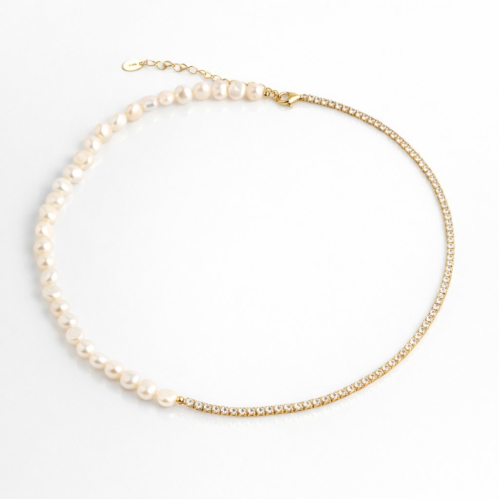 Serenity pearl necklace