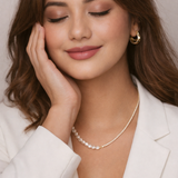 Serenity pearl necklace