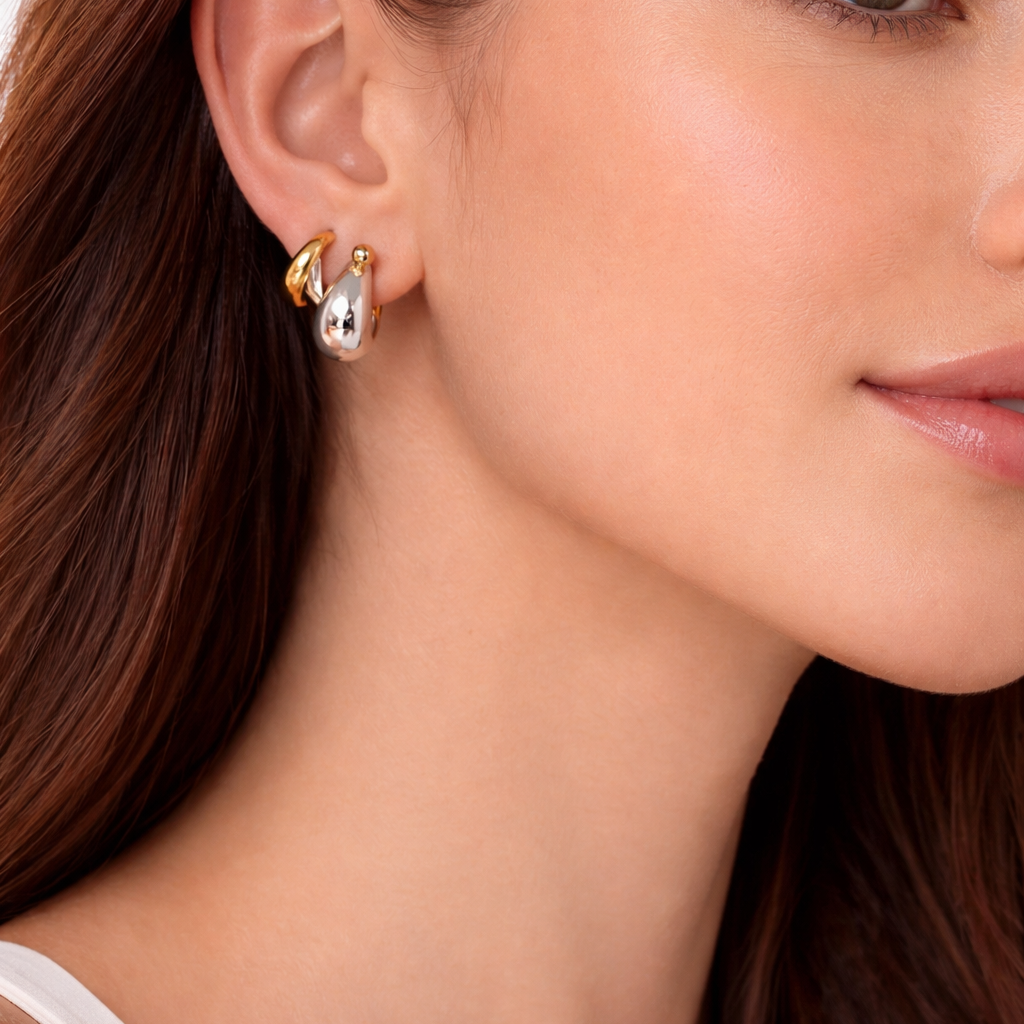 Forever multicolor hoops