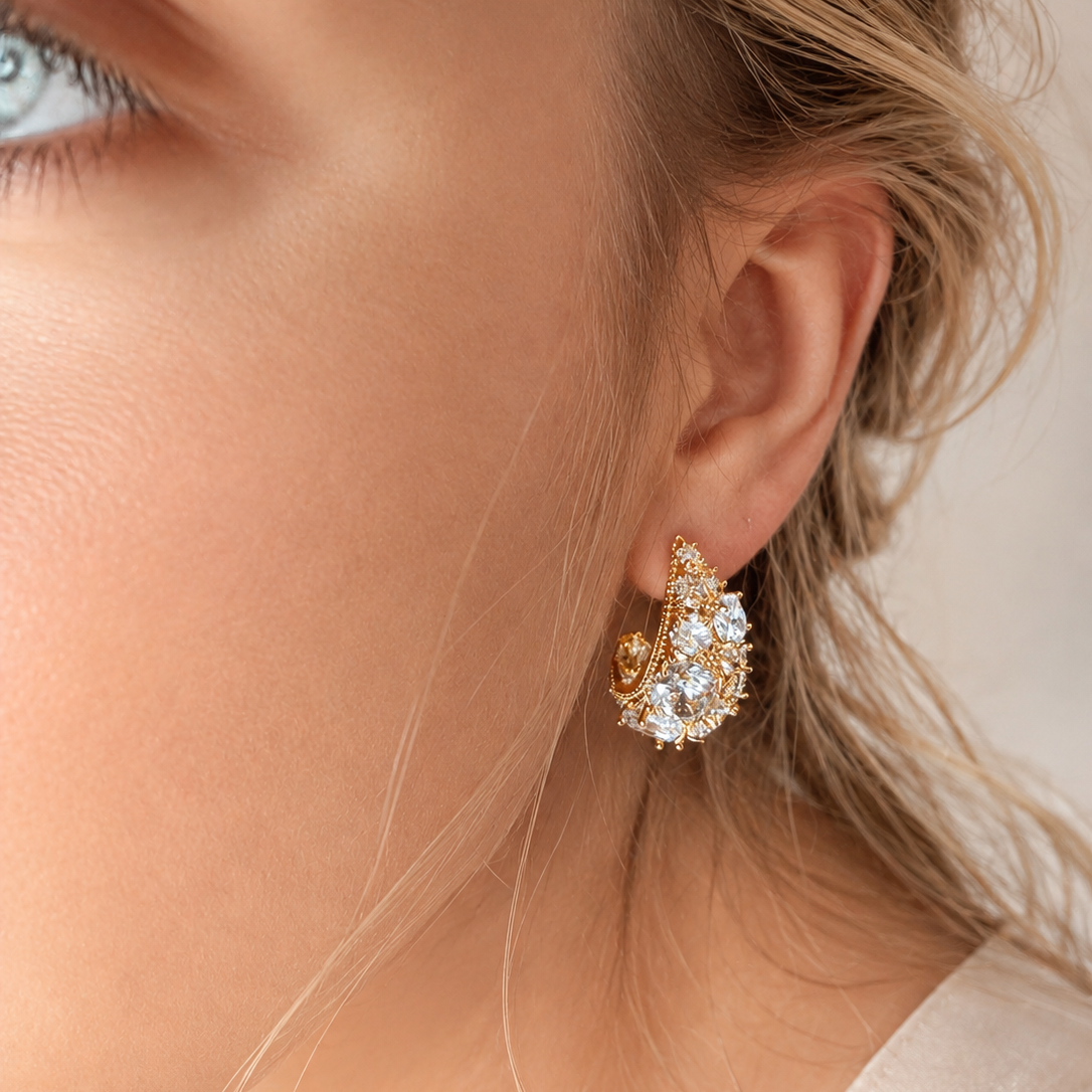 Garden glow earrings