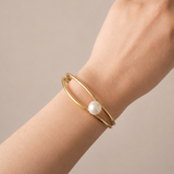 Pearl bloom cuff