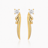 Aurora wings earrings