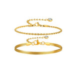 Serpentis gold bracelets
