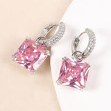 Pink sky earrings