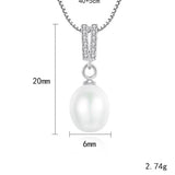 Timeless seafoam necklace