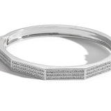Reverie silver bangle