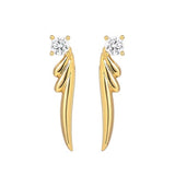 Aurora wings earrings